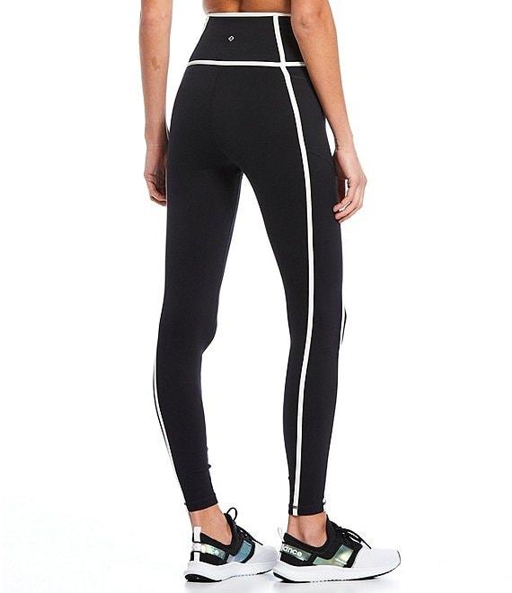 Antonio Melani Active Action High Waisted Contrast Trim 28-Inch Coordinating Leggings Product Image