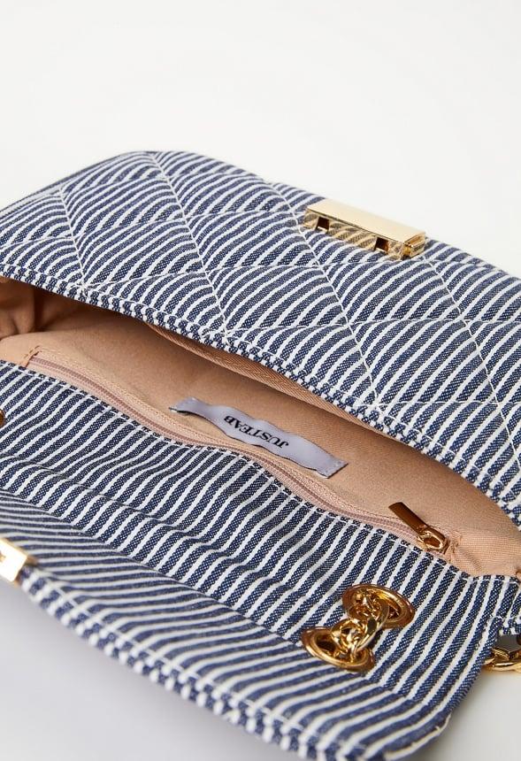 Quilted Push Lock Crossbody Product Image