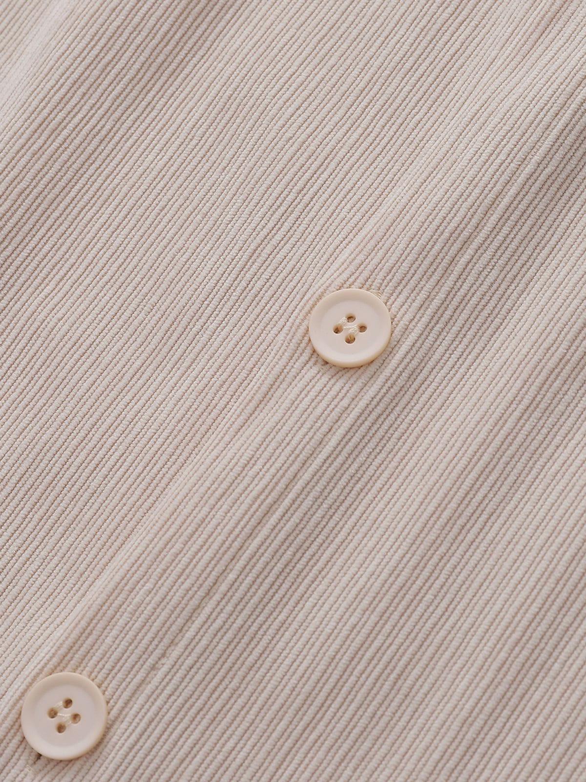 Aelfric Eden Embroidery Kitten Corduroy Shirt Product Image