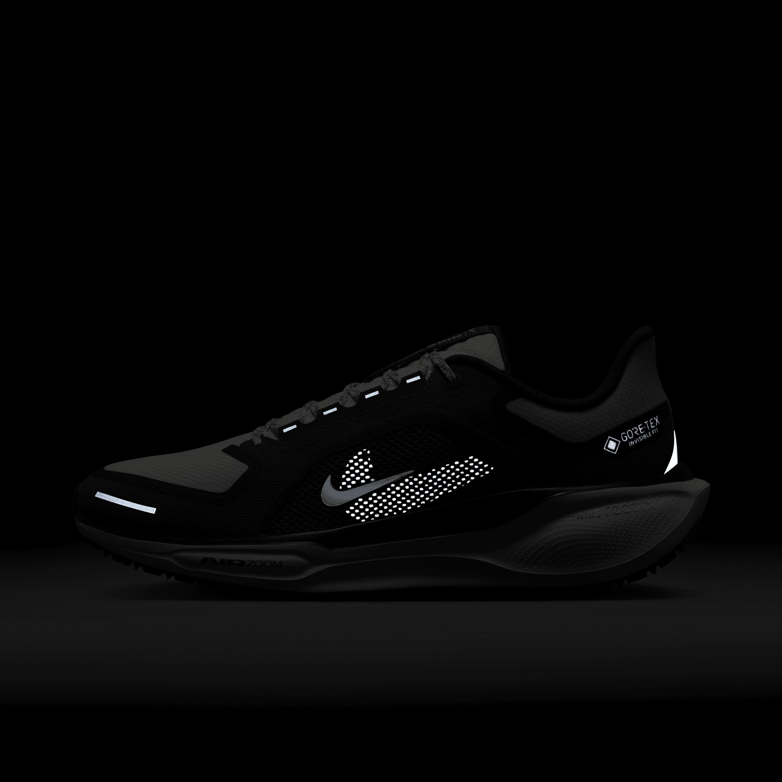 Nike Mens Nike Air ZOOM Pegasus 41 GTX - Mens Shoes Black/Anthracite/Summit White Product Image