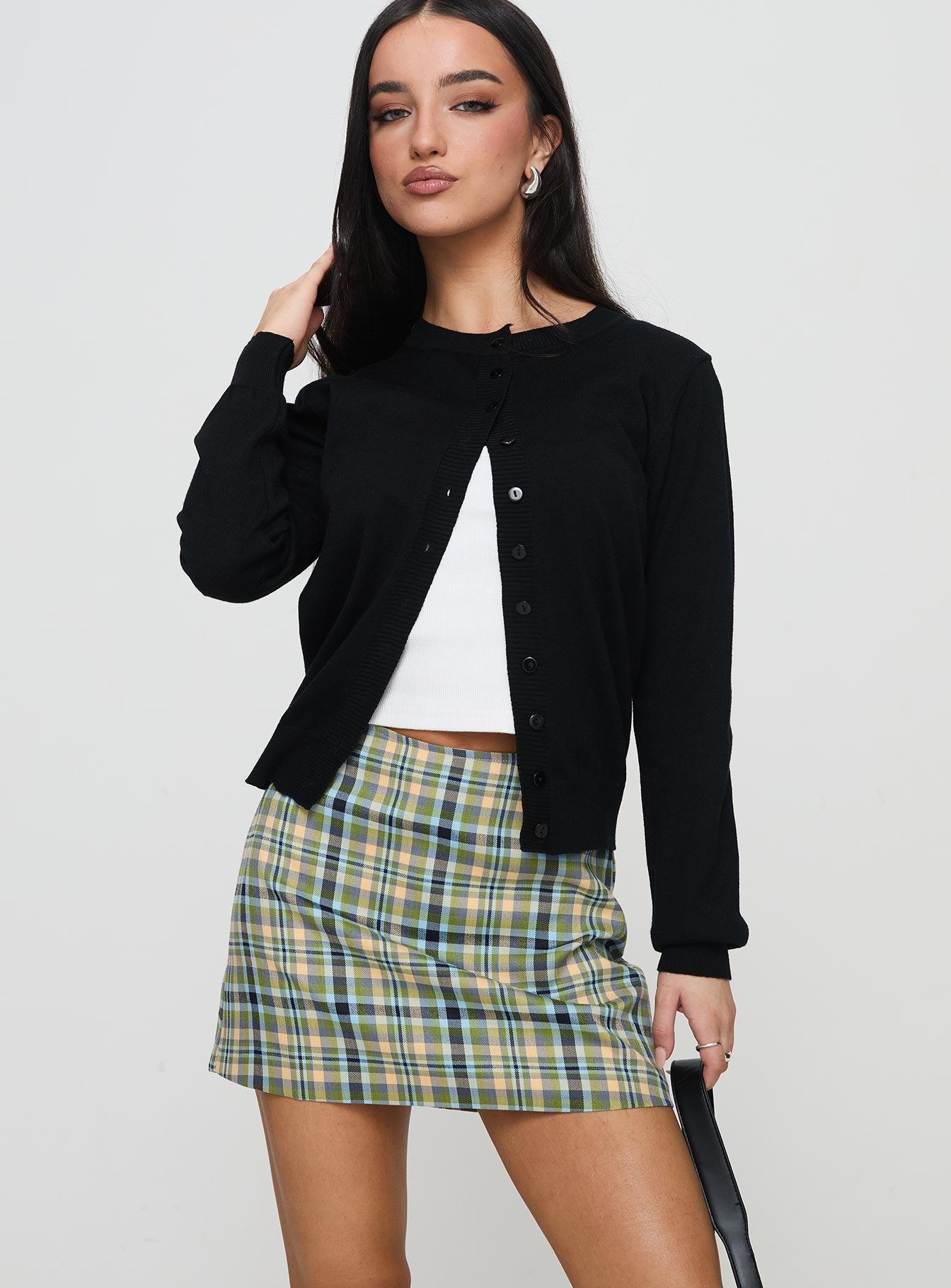 Jacklin Mini Skirt Multi Check Product Image