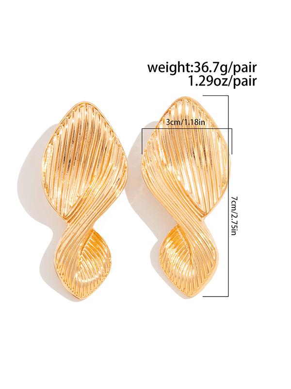 Geometric Drop Earrings Product Image