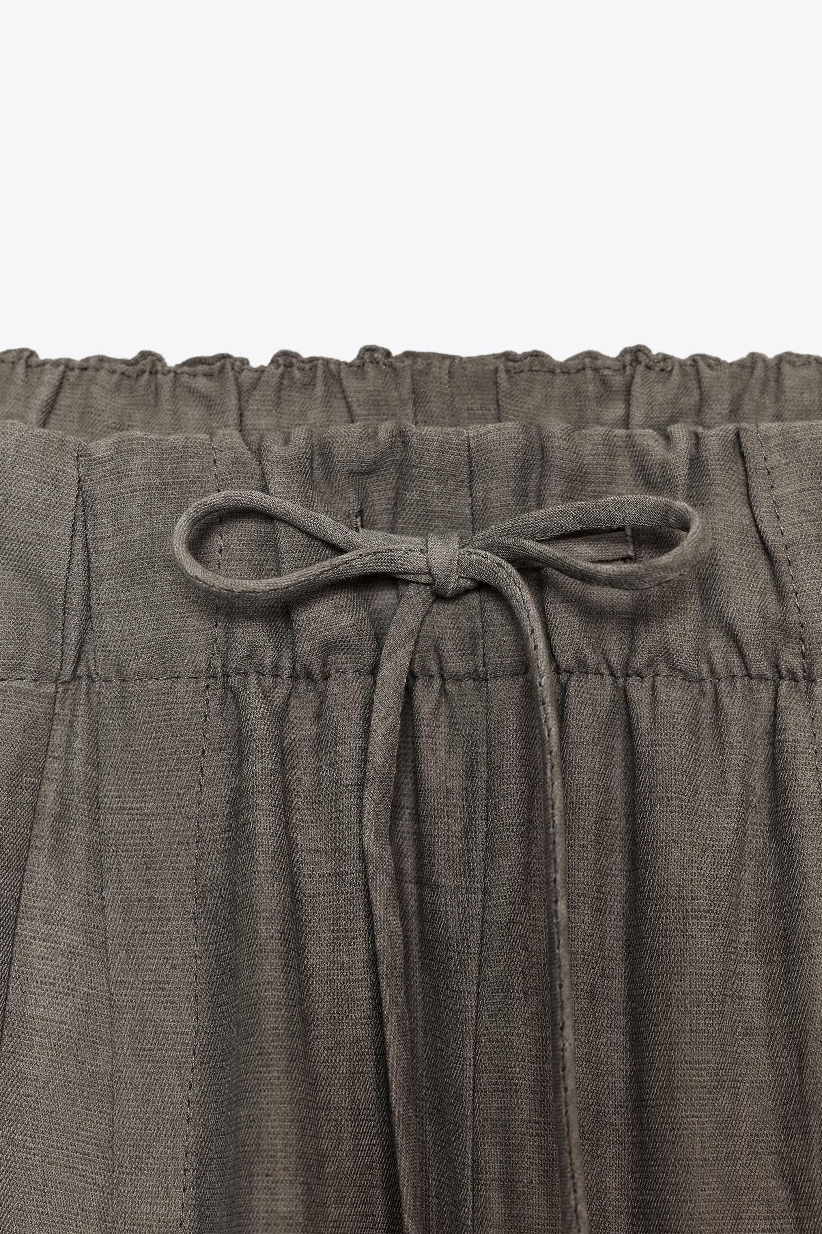 ZW COLLECTION JACQUARD COMBINATION PANTS Product Image