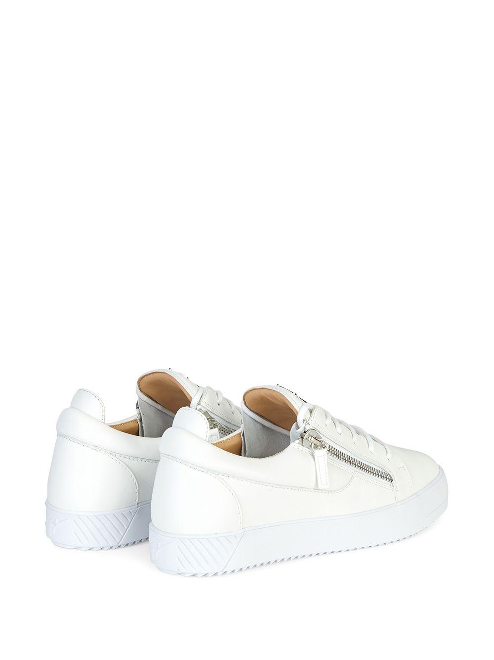 Frankie double-zip low-top sneakers Product Image