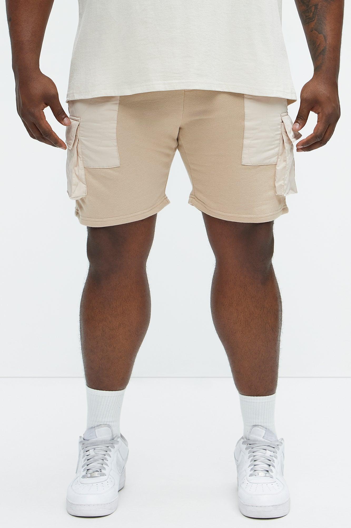 Trail Cargo Sweatshort - Khaki Product Image