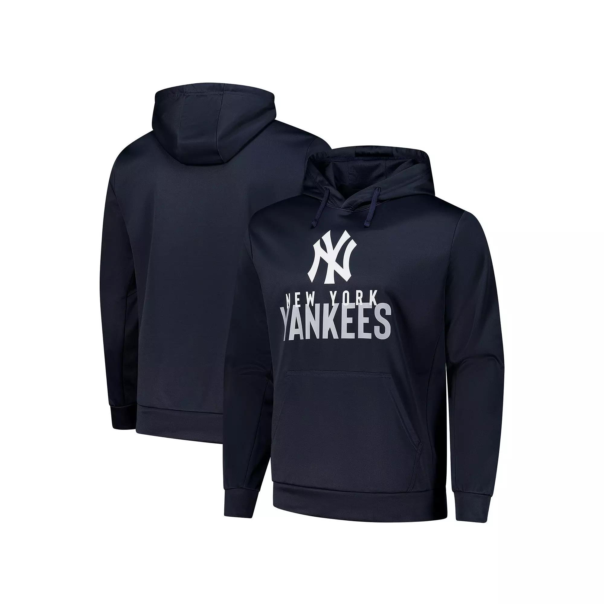 Men's Dunbrooke Navy New York Yankees Champion Pullover Hoodie,  Product Image
