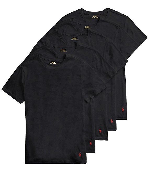 Polo Ralph Lauren Slim Fit Cotton Undershirt 5-Pack Product Image