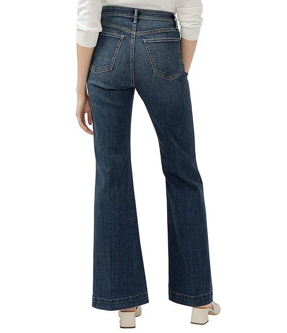 Silver Jeans Co. Isbister High Rise Luxe Stretch Flare Jeans Product Image