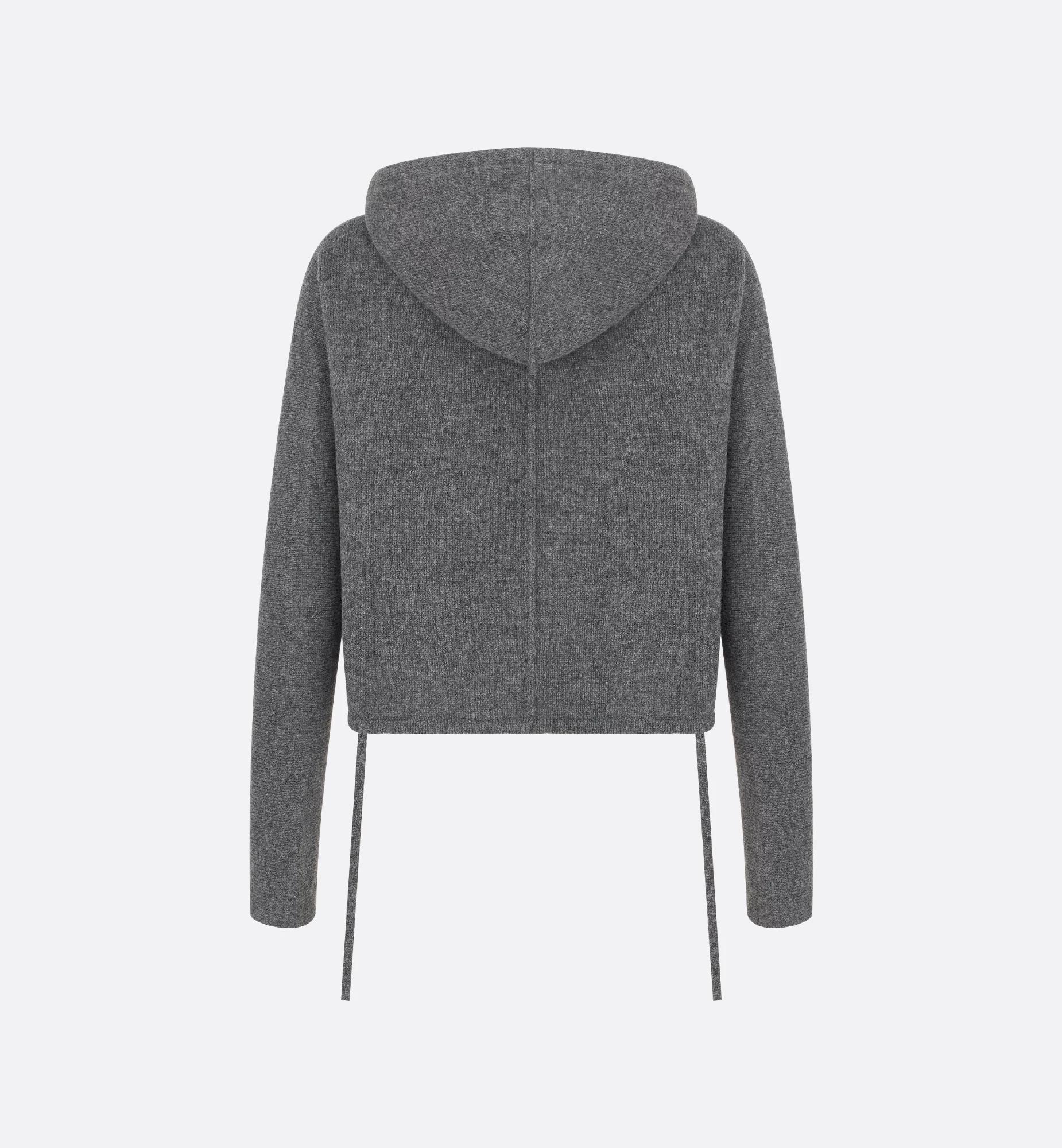 Hooded Zipped Cardigan Product Image