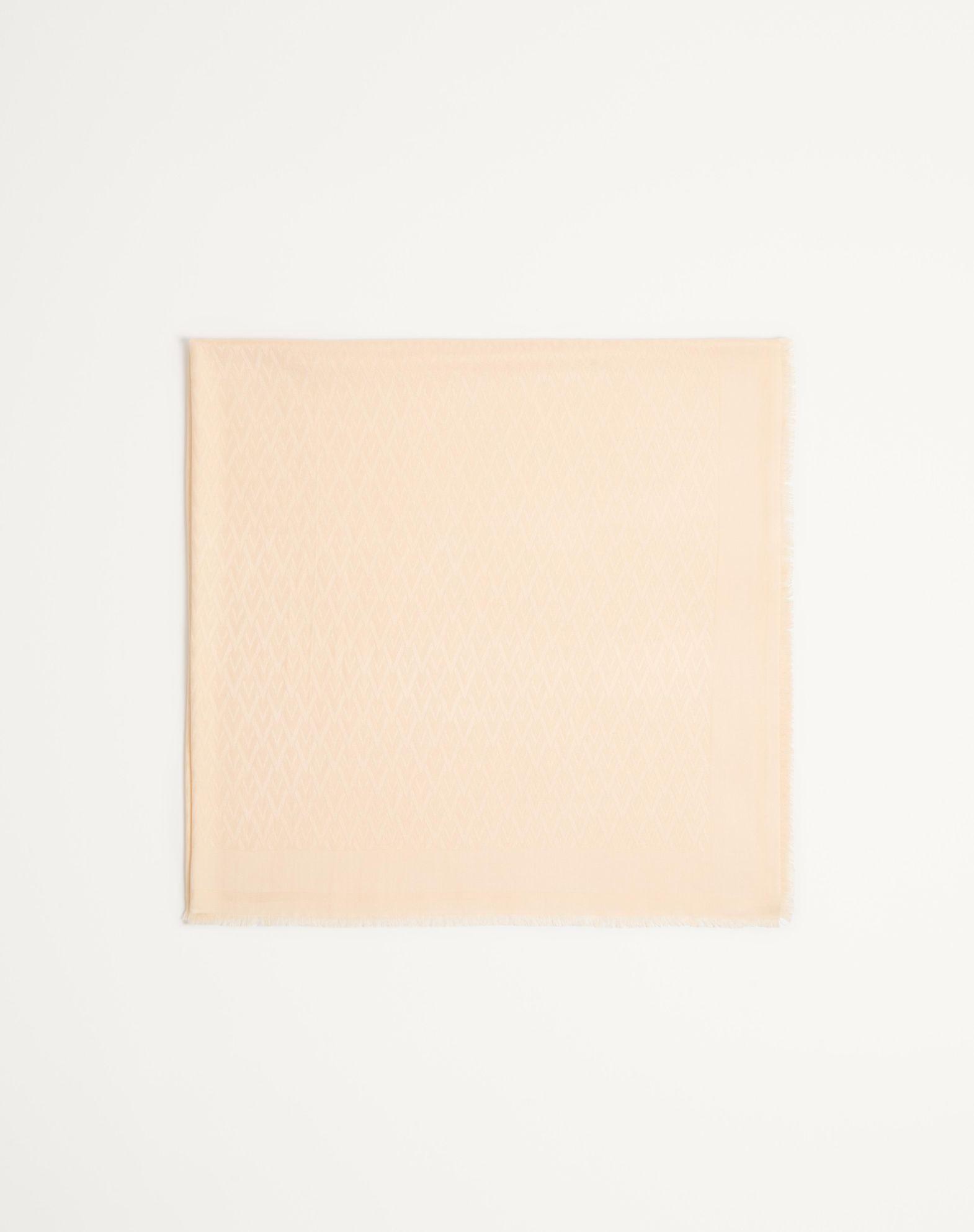 Toute La V Wool And Silk Shawl  Product Image