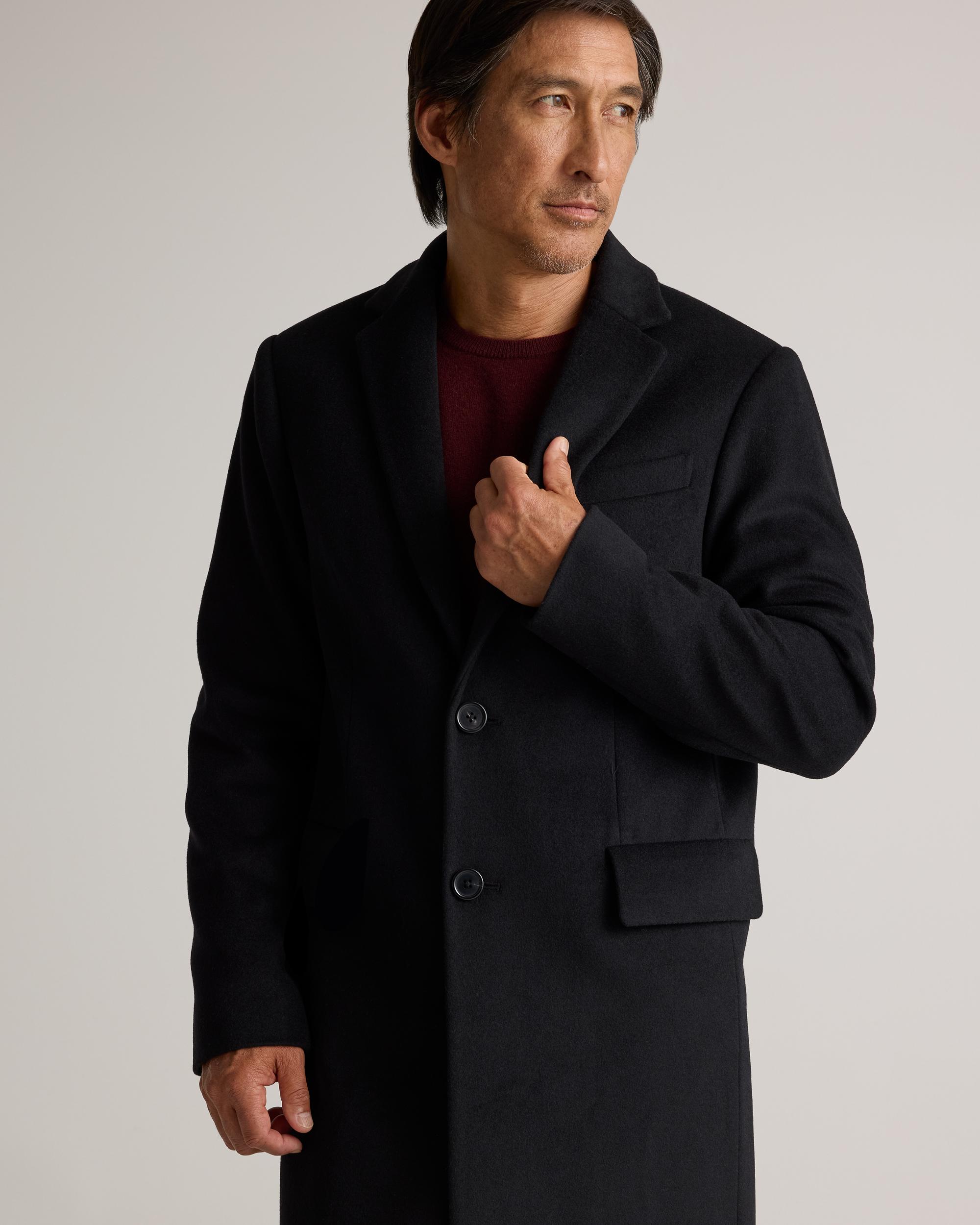 Quince | Men's Italian Wool Overcoat Wool/Nylon Product Image