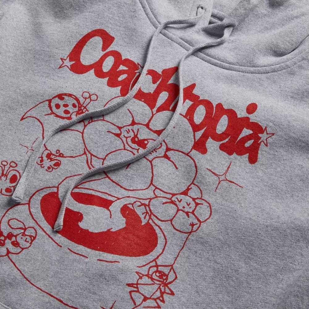 Hoodie With Flower Pot Print Product Image