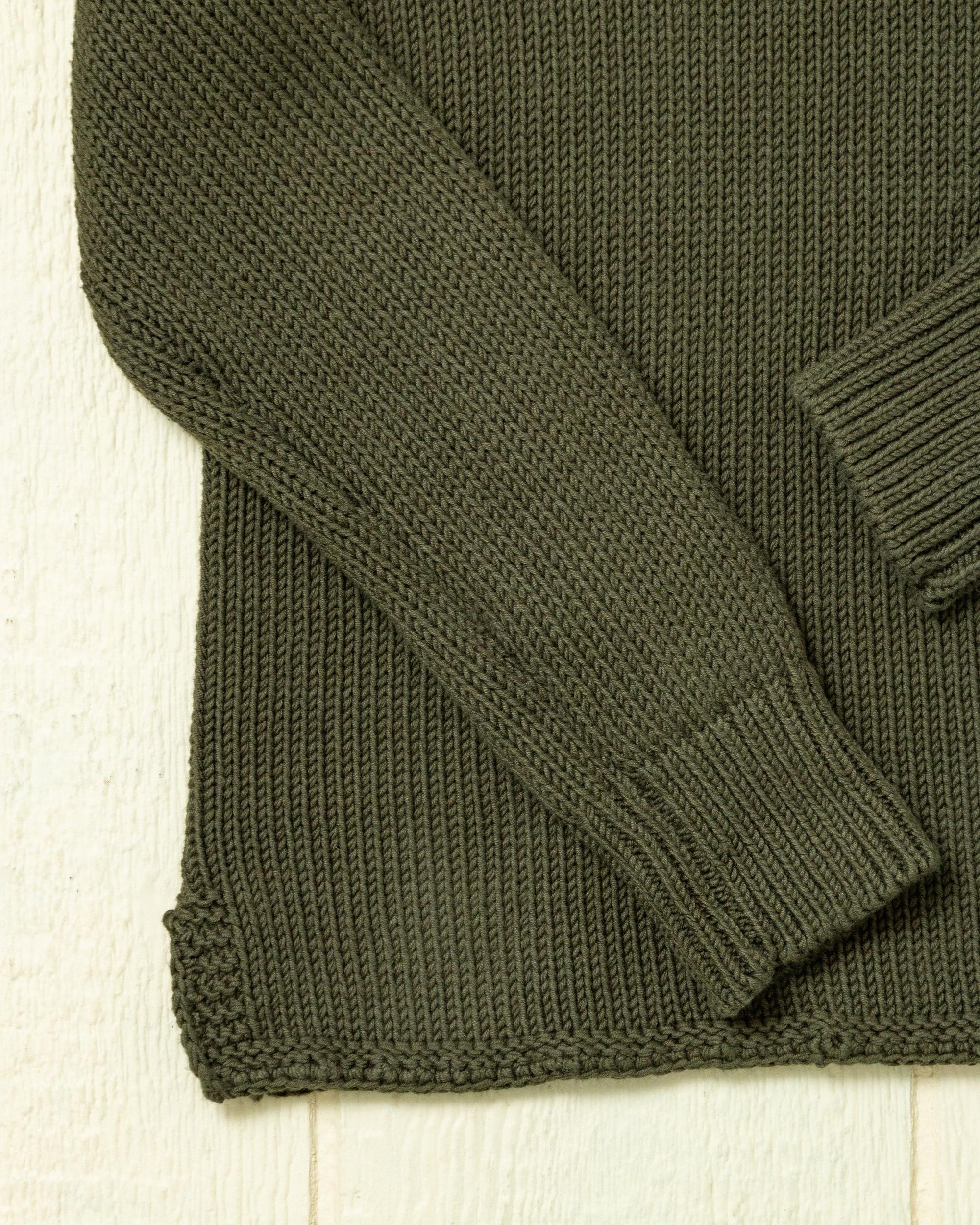 Women's Dock Sweater in Olive Product Image