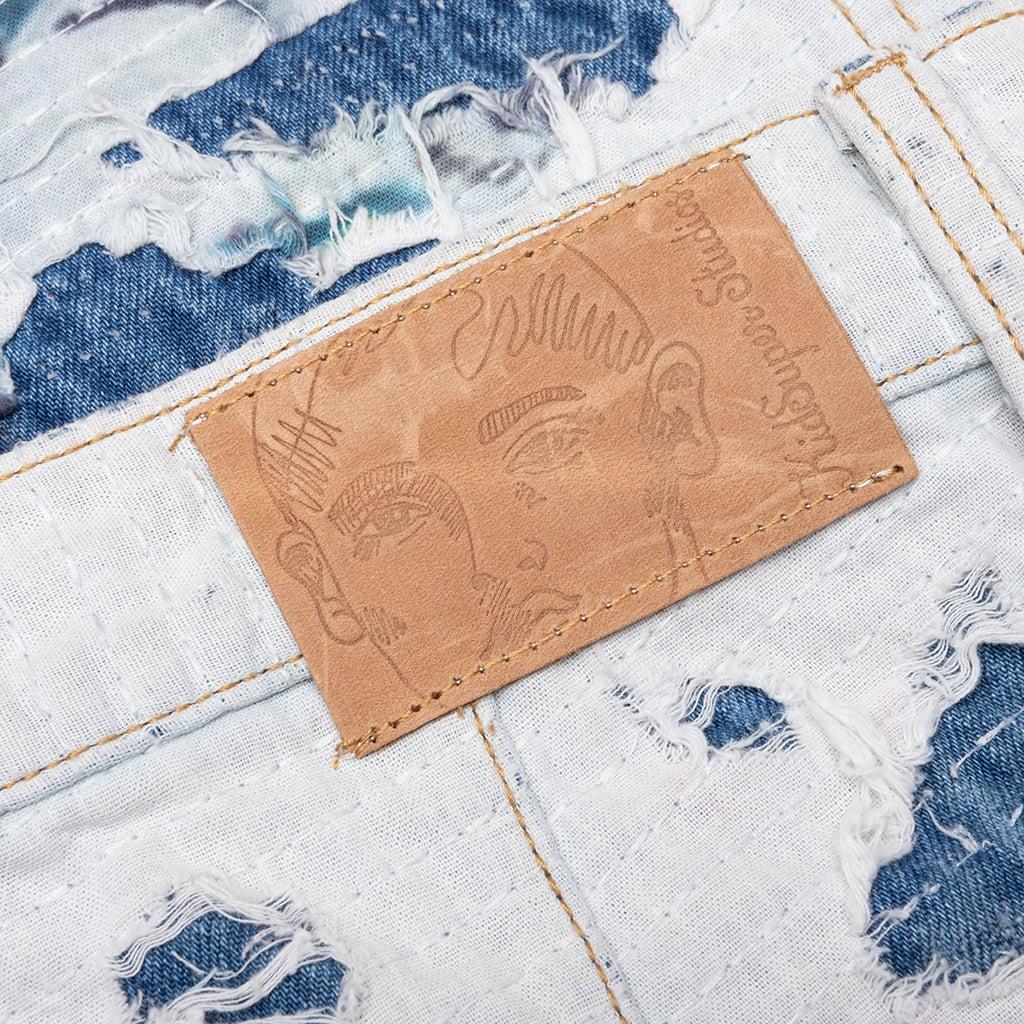 Boro Stitched Double Knee Pant - Multi Male Product Image