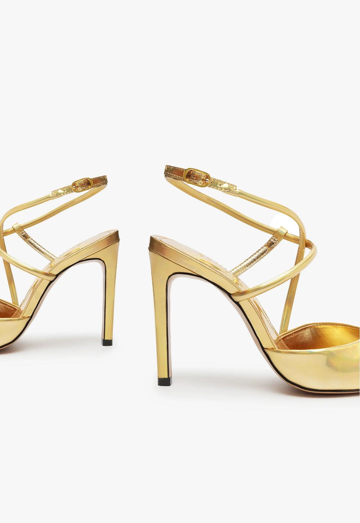 Aimee Specchio Leather Pump Female Product Image