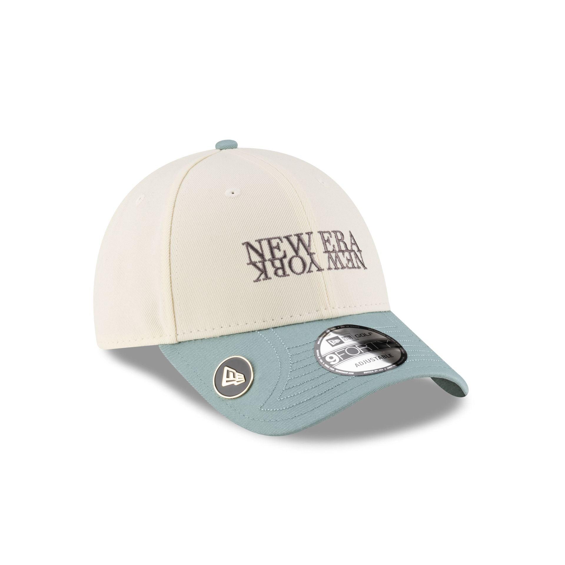New Era Cap Two-Tone Ballmarker Blue 9FORTY Adjustable Hat Male Product Image