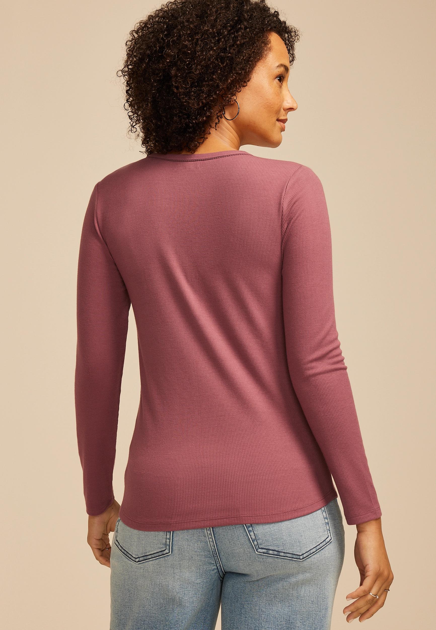 Heartland Henley Long Sleeve Tee Product Image