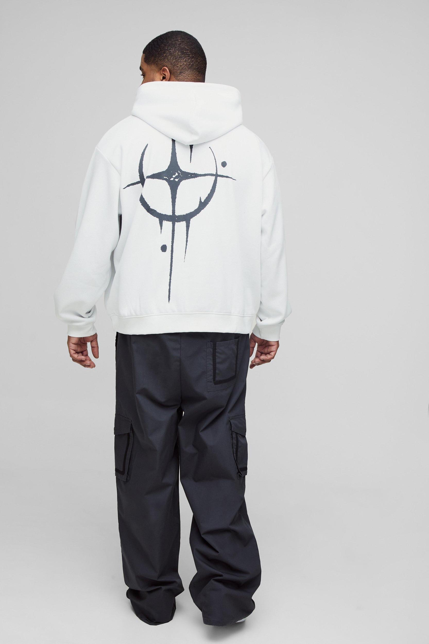 Plus Elasticated Relaxed Fit Ripstop Cargo Pants | boohooMAN USA Product Image