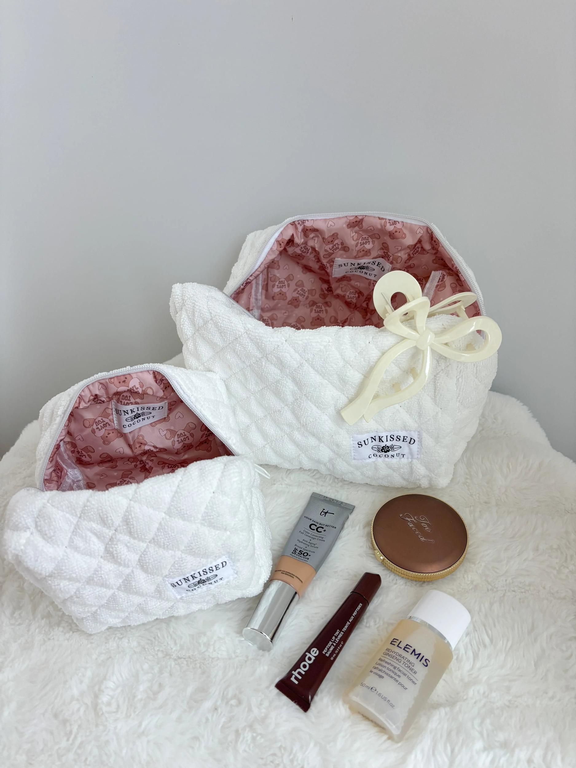 Large Teddy Bear Quilted Handmade Travel Bag Product Image