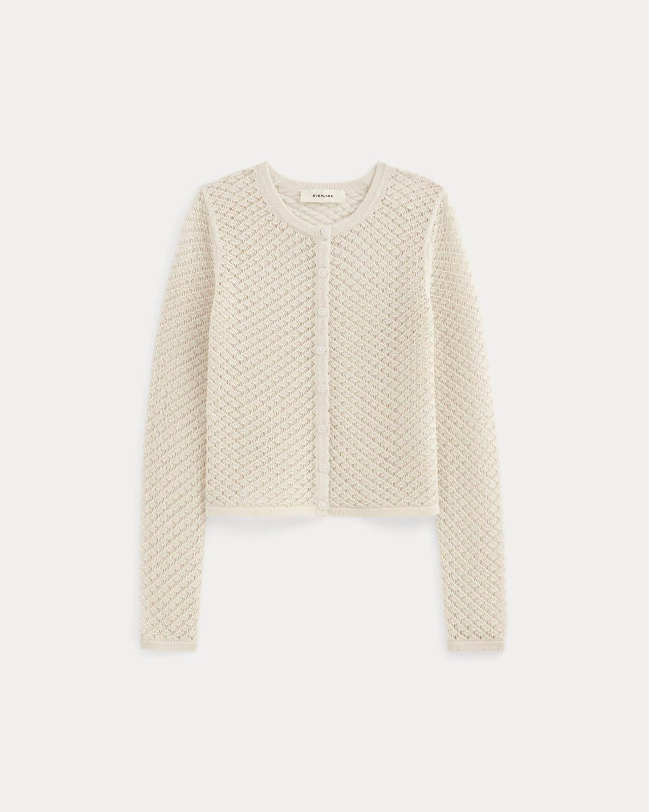 Womens Lace Knit Cardigan by Everlane Product Image