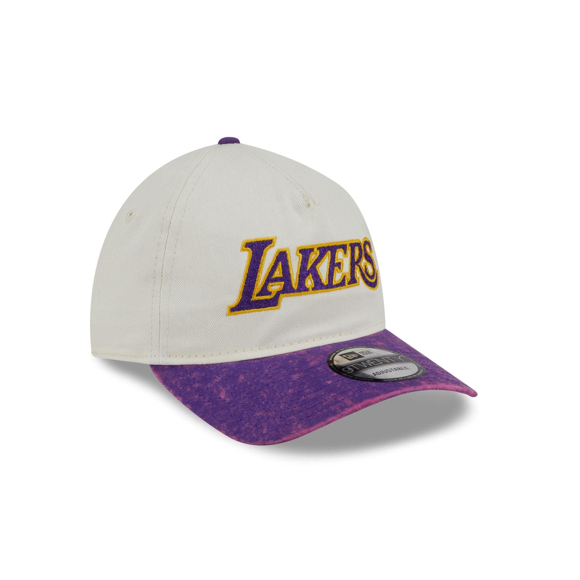 Los Angeles Lakers Sport Classics Pastel 9TWENTY A-Frame Adjustable Hat Male Product Image