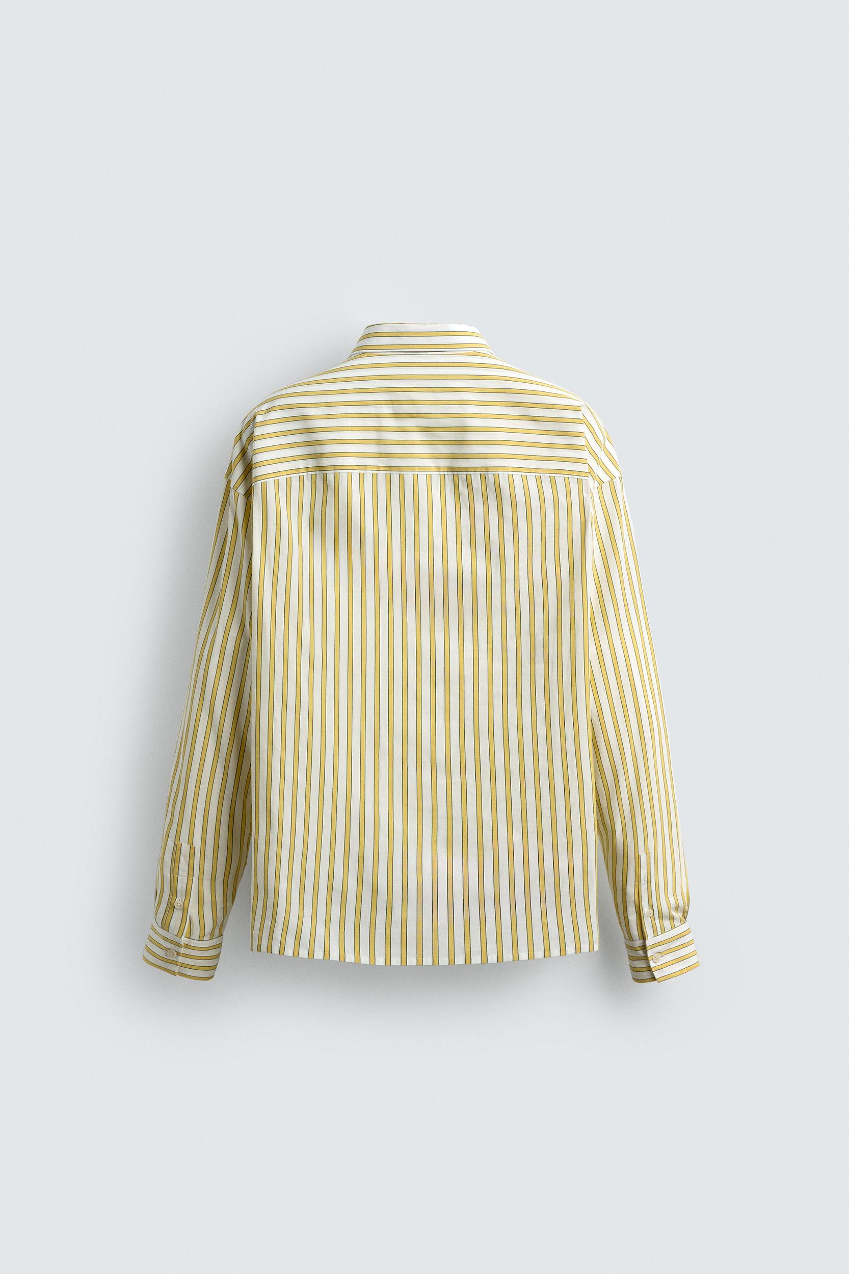 STRIPED SHIRT WITH POCKET Product Image