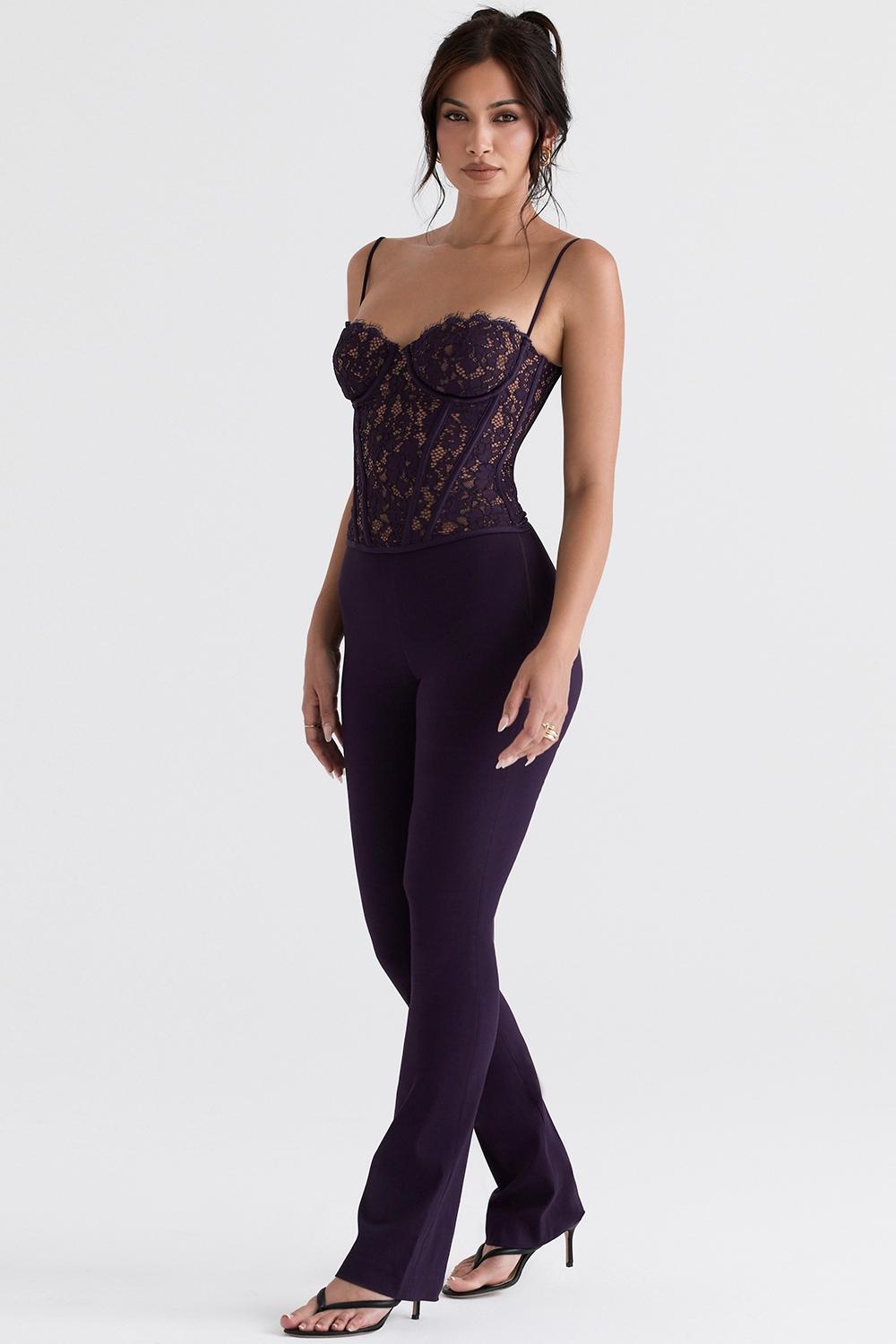 Laurel  night shade high waisted trousers Product Image