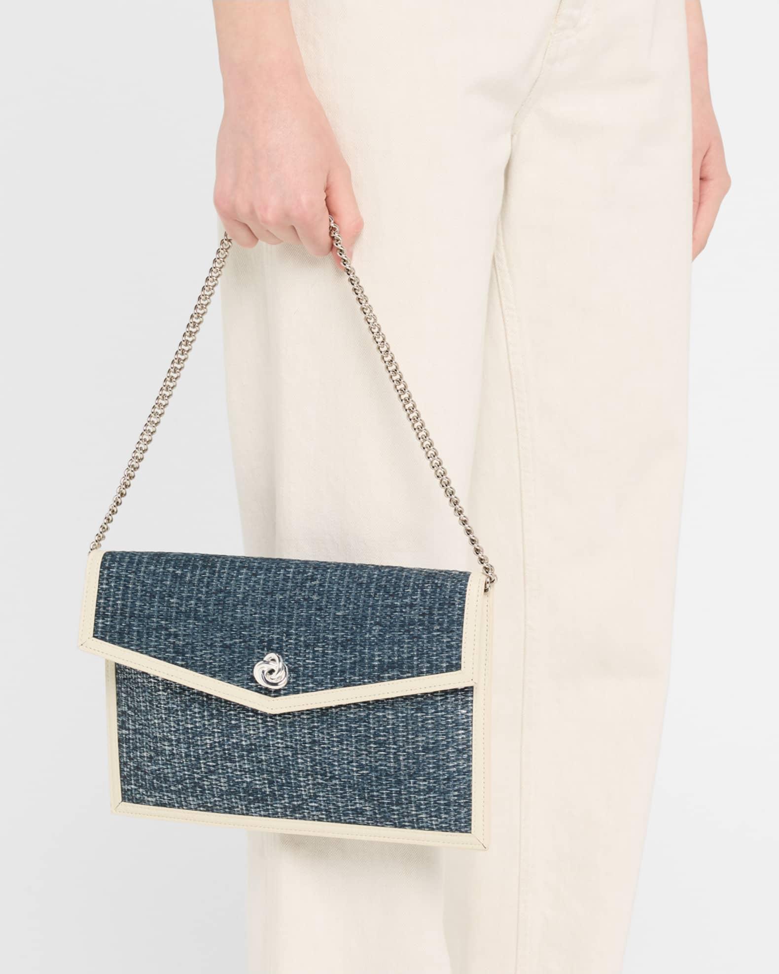 Brick Envelope Woven Clutch Bag Product Image