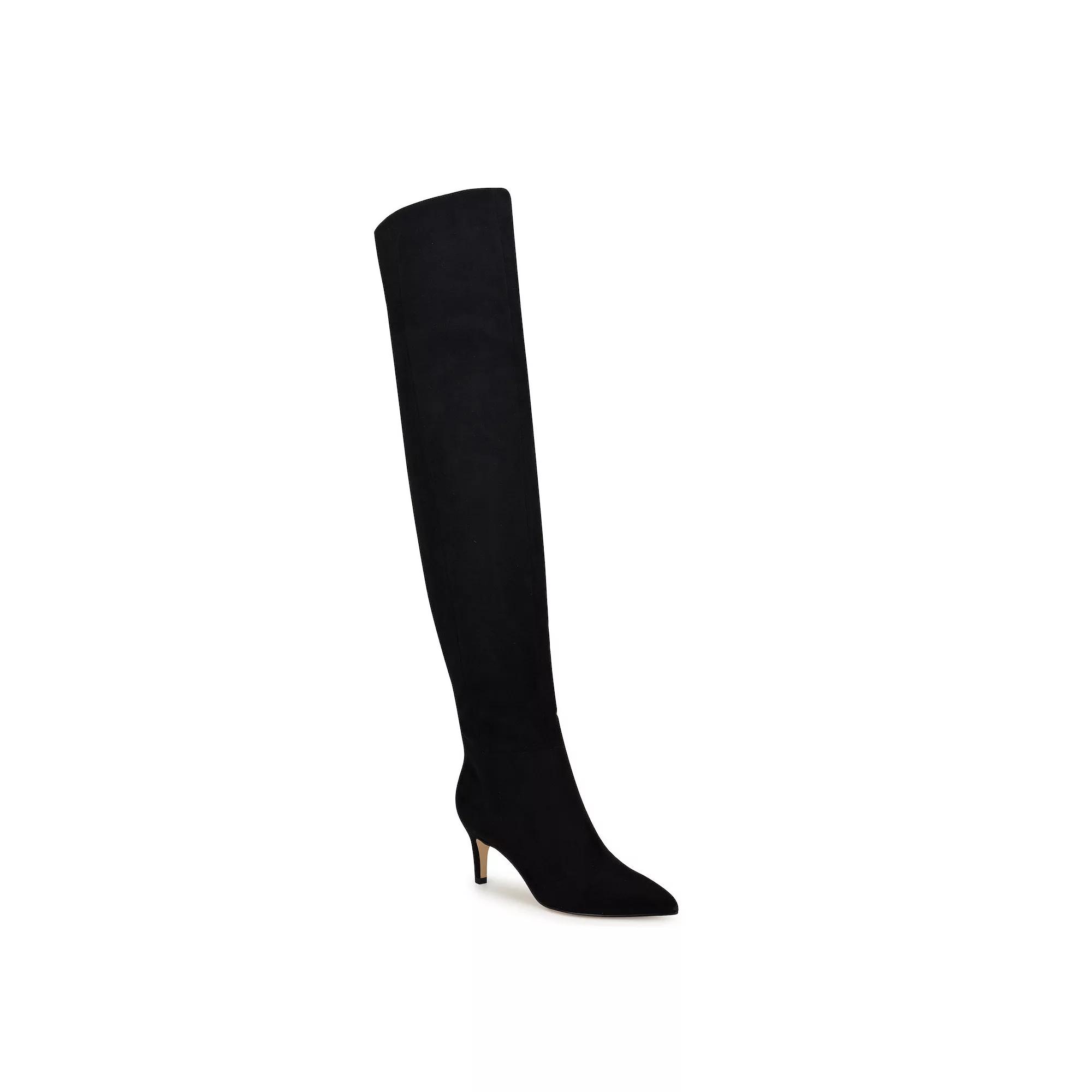 Nine West Sensa Women's Thigh-High Dress Boots, Size: 8.5, Black Product Image