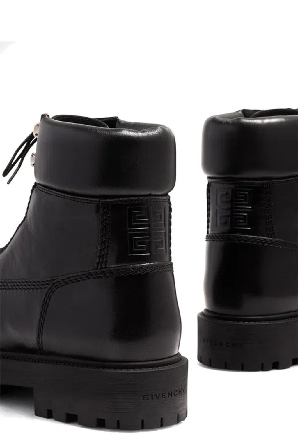 GIVENCHY Men's Storm Lace-up Boots In Black Product Image