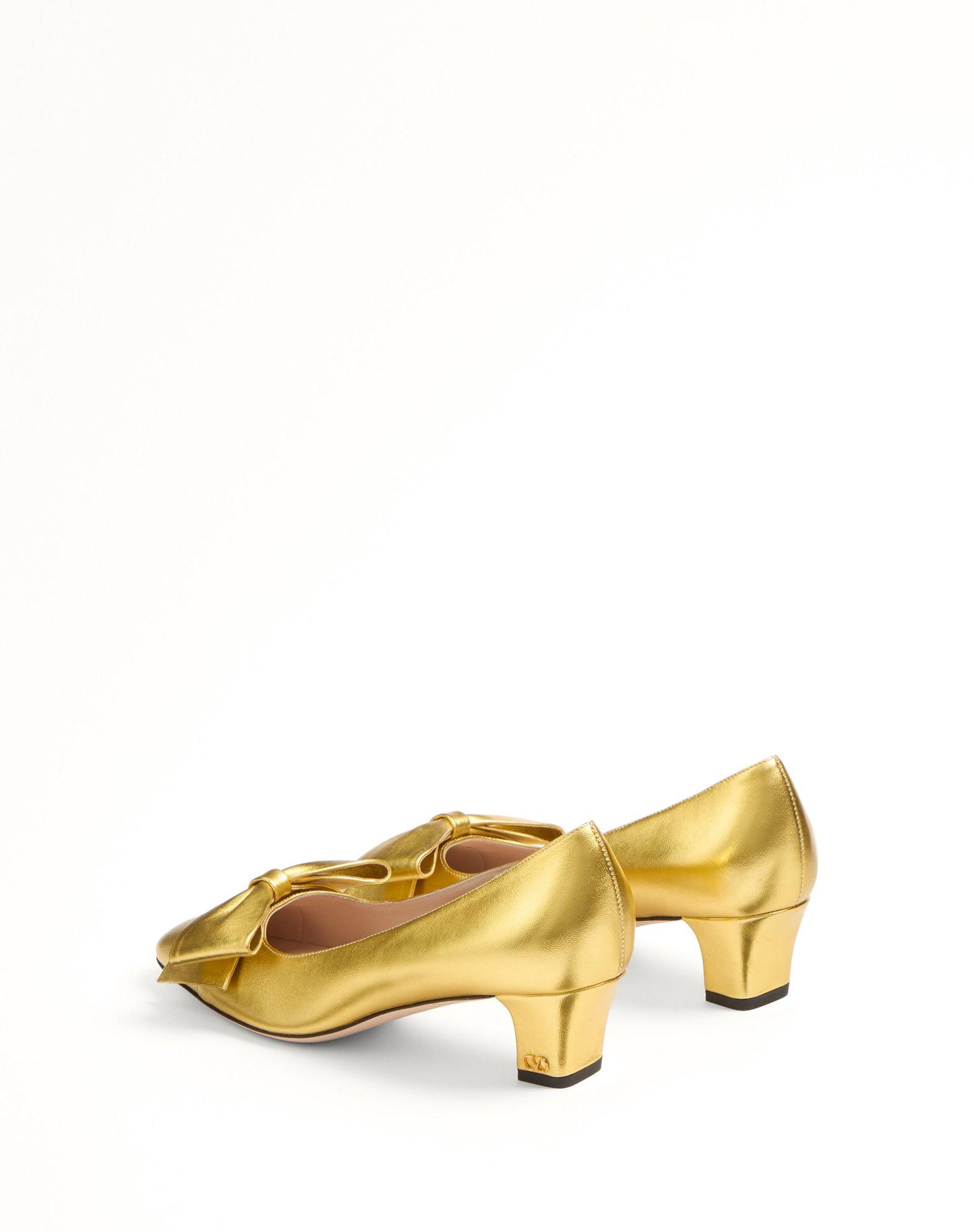 Bowow Pumps In Laminated Nappa 45Mm Product Image