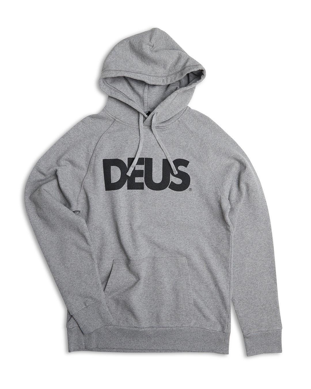 All Caps Hoodie - Grey Marle Product Image