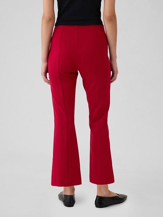 High Rise Ponte Crop Kick Pants Product Image