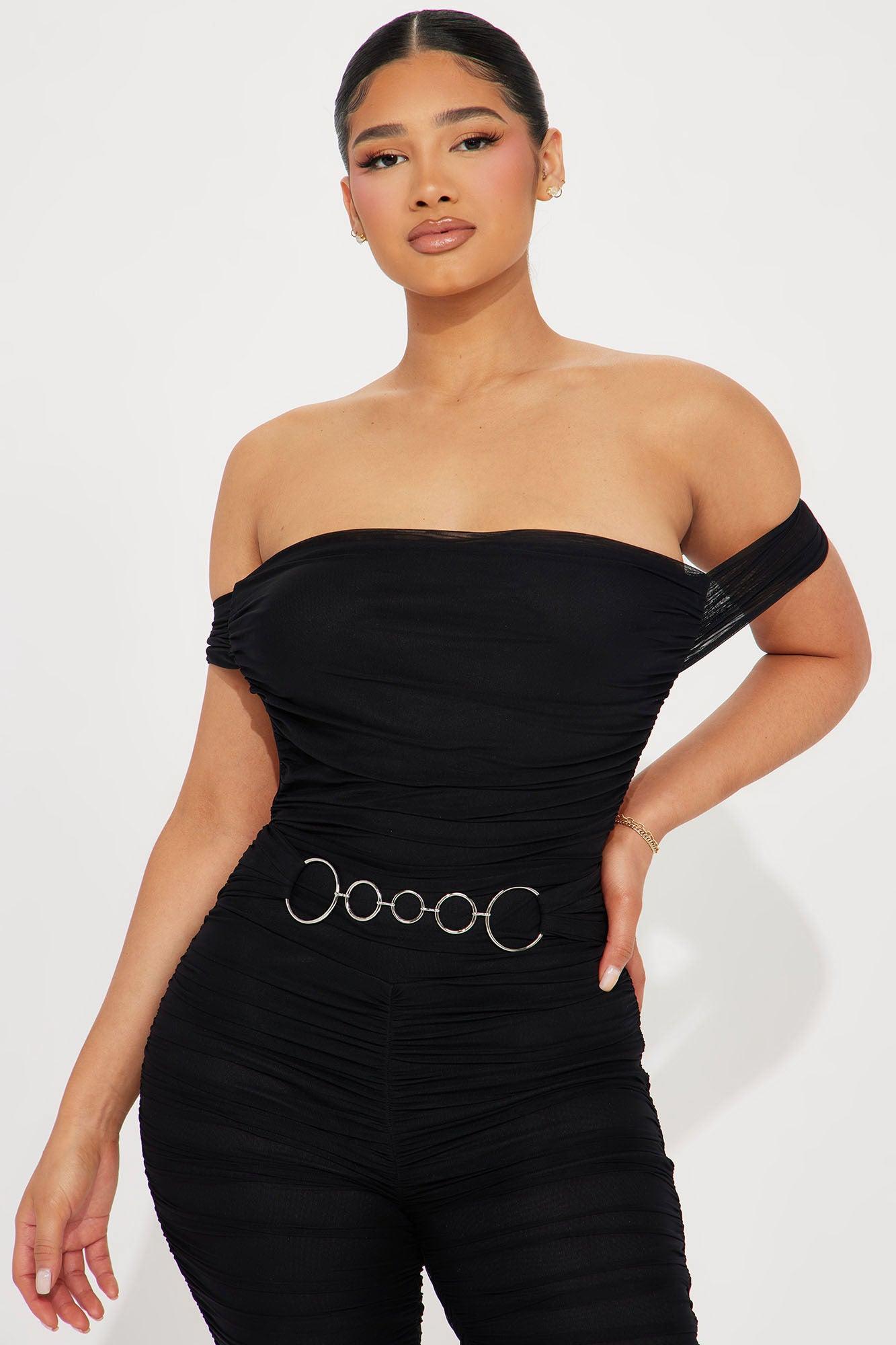 Don't Miss The Moment Jumpsuit - Black Product Image