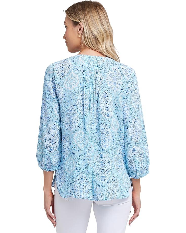 Women's NYDJ Pintuck Blouse Product Image