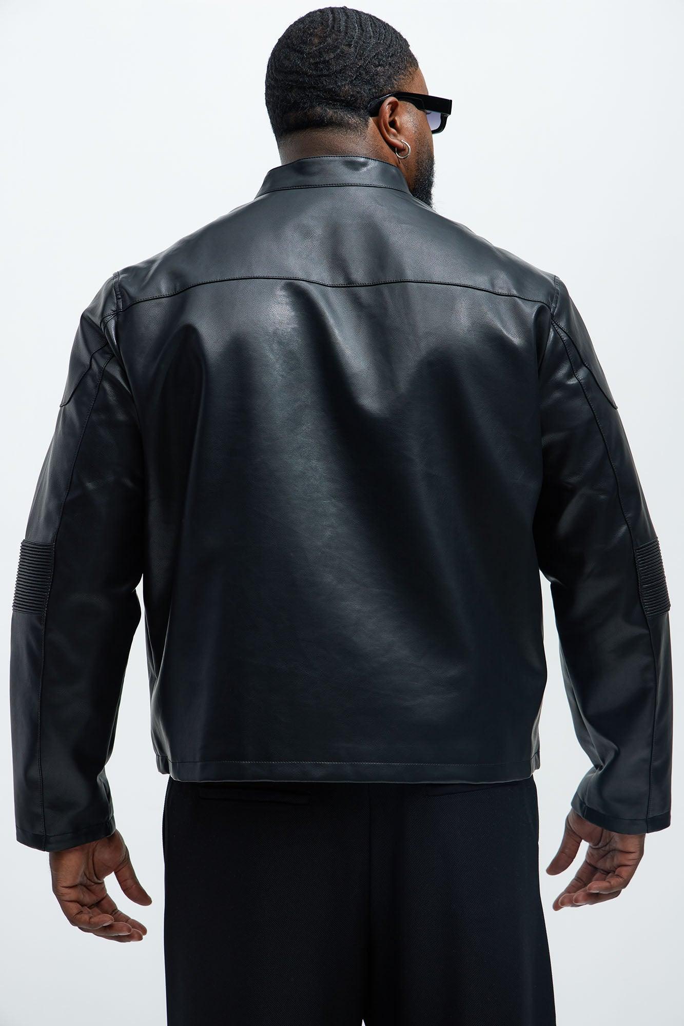 Saber Tooth Zip Up Jacket - Black Product Image