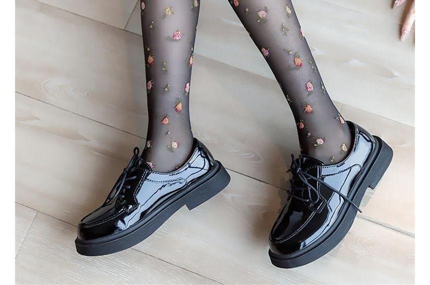 Floral Print Tights Product Image