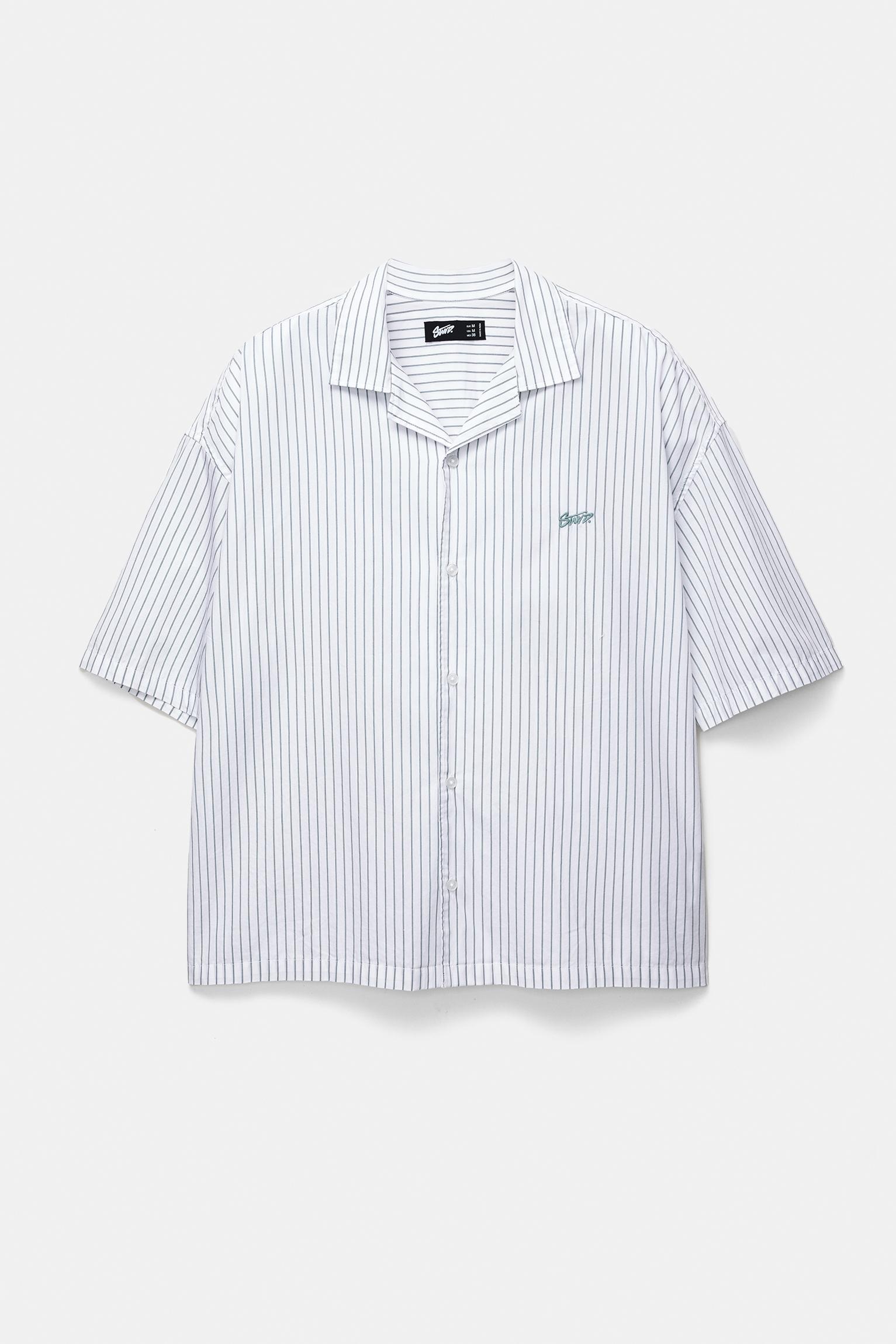 Short sleeve striped STWD shirt Product Image