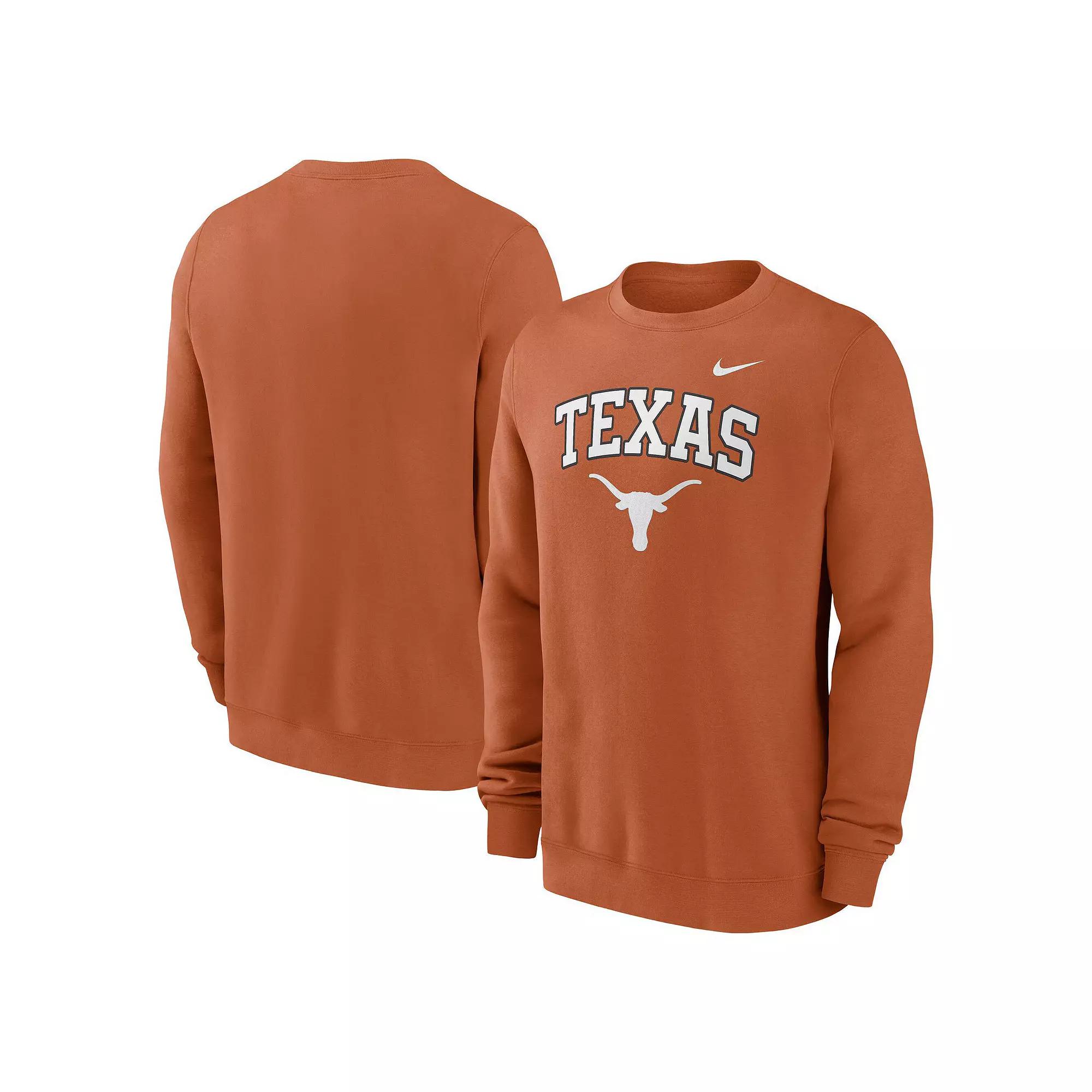 Mens Oklahoma Sooners Primetime Primary Stack Jordan College Pullover Crew | NKPV69WOKN-UK9 Product Image
