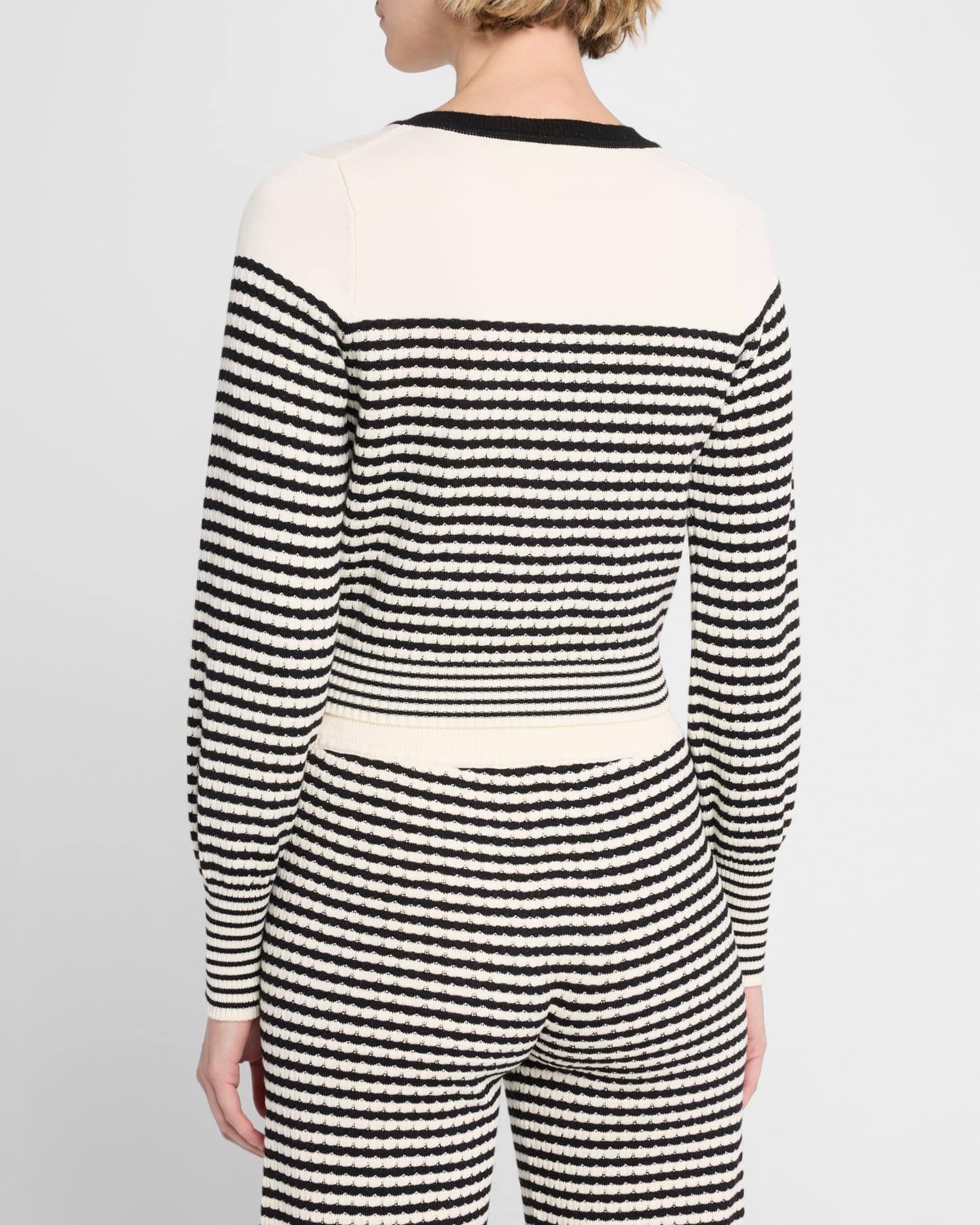 Bea Textured Stripe Cardigan Product Image