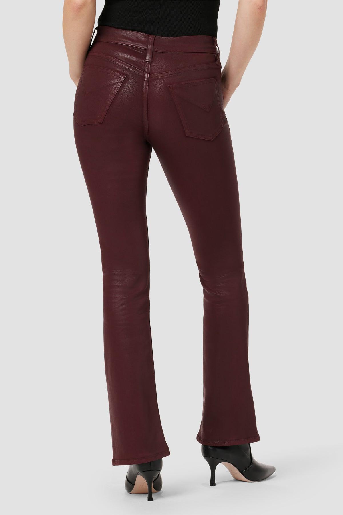 Barbara High-Rise Baby Bootcut Jean w/ Slit Hem Baby Product Image