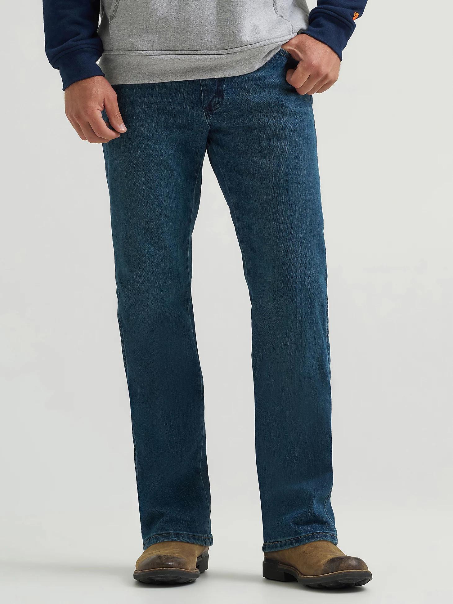 Wrangler® FR Flame-Resistant Advanced Comfort Regular Fit Jean | Men's WORKWEAR | Wrangler® Product Image