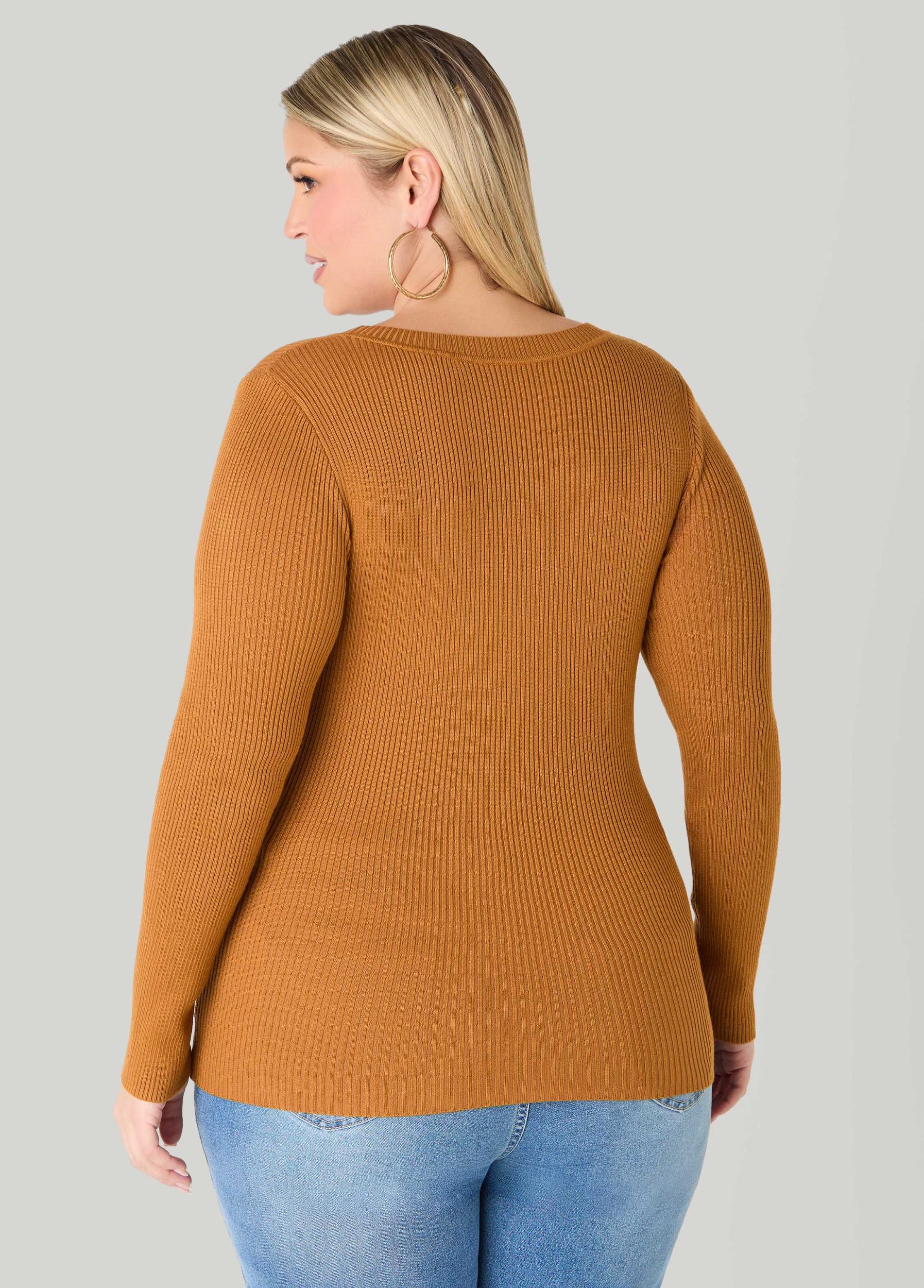 Ribbed Crewneck Sweater Product Image