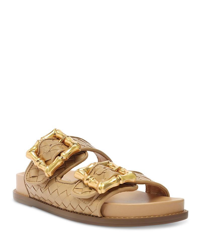 Schutz Womens Enola Slip On Buckled Slide Sandals Product Image