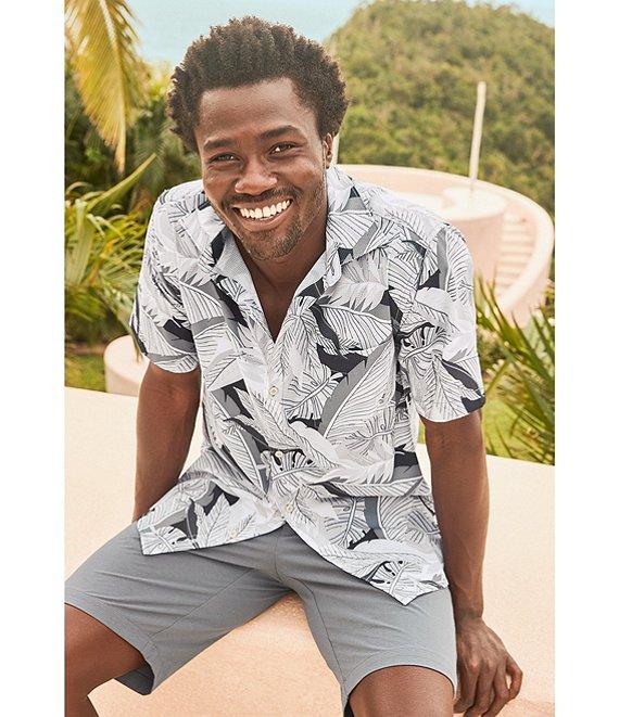 Tommy Bahama IslandZone Chip Shot Flat Front Stretch 10#double; Inseam Shorts Product Image
