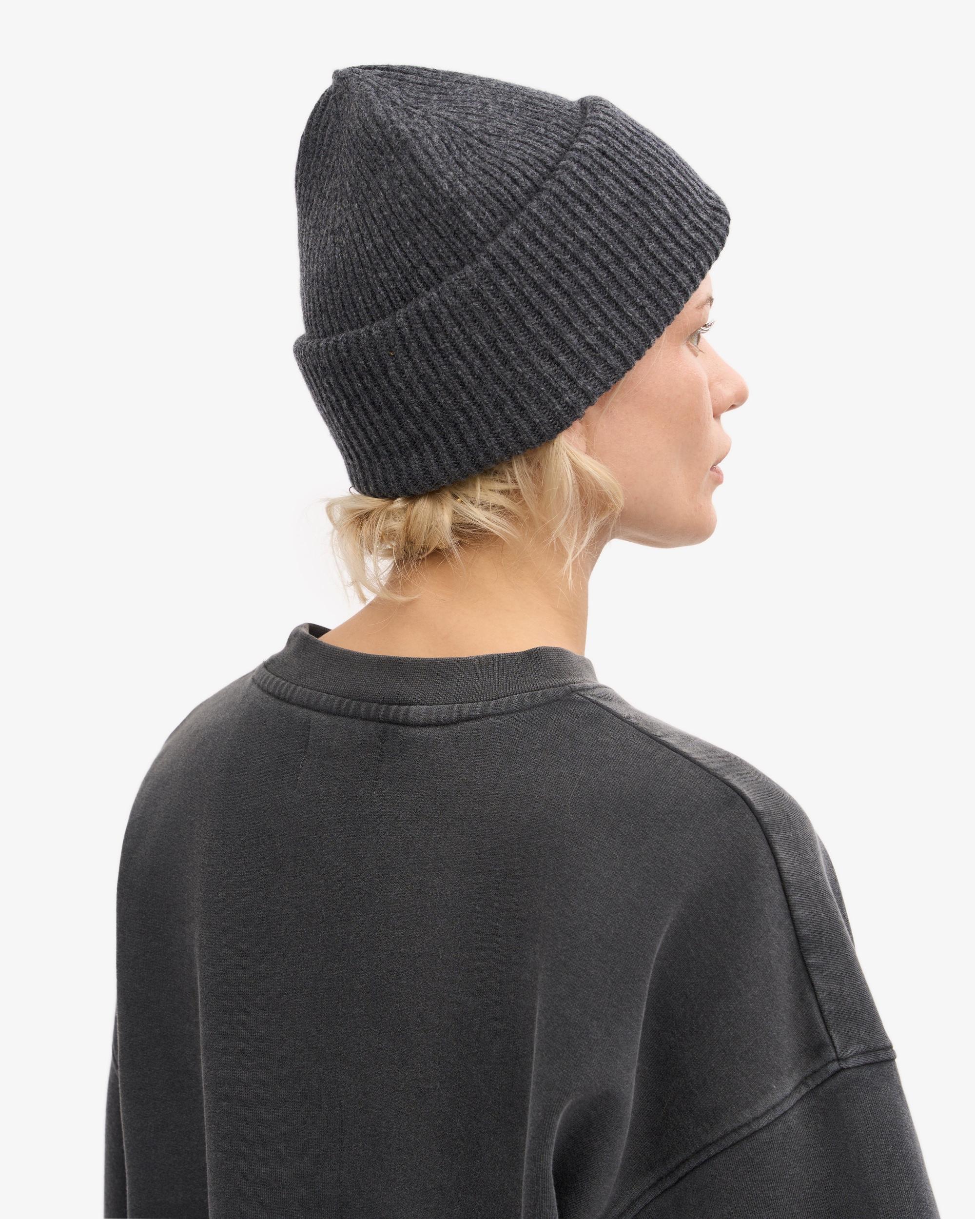 Merino Wool Hat - Lava Grey Product Image