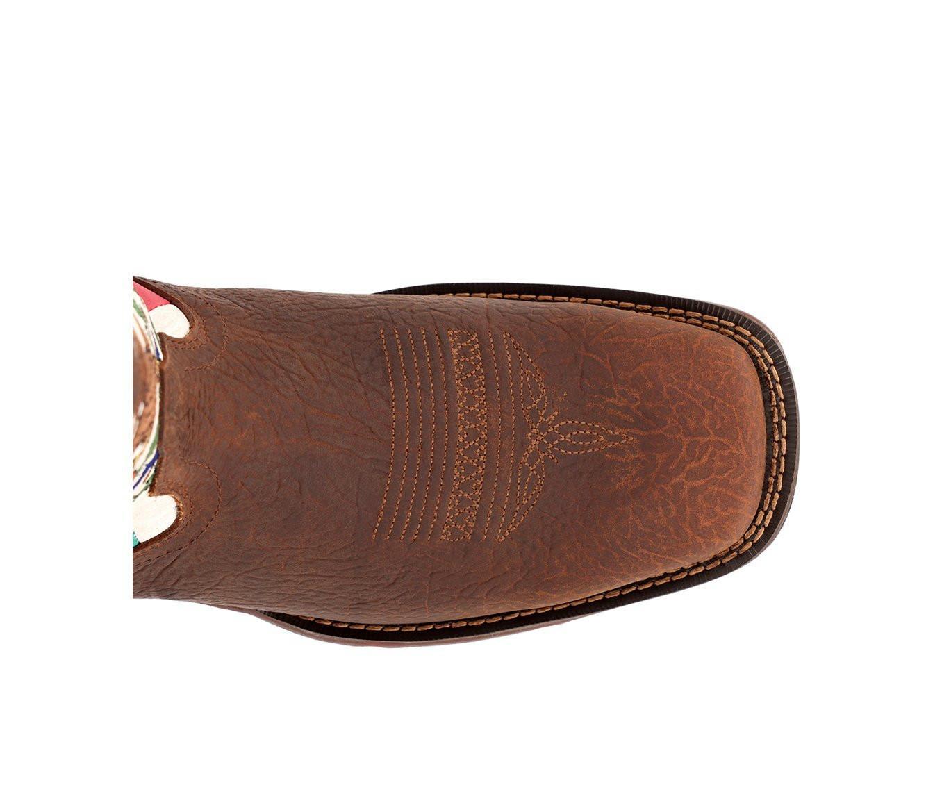 Men's Durango Rebel Steel Toe Mexico Flag Western Steel Toe Work Boots Product Image