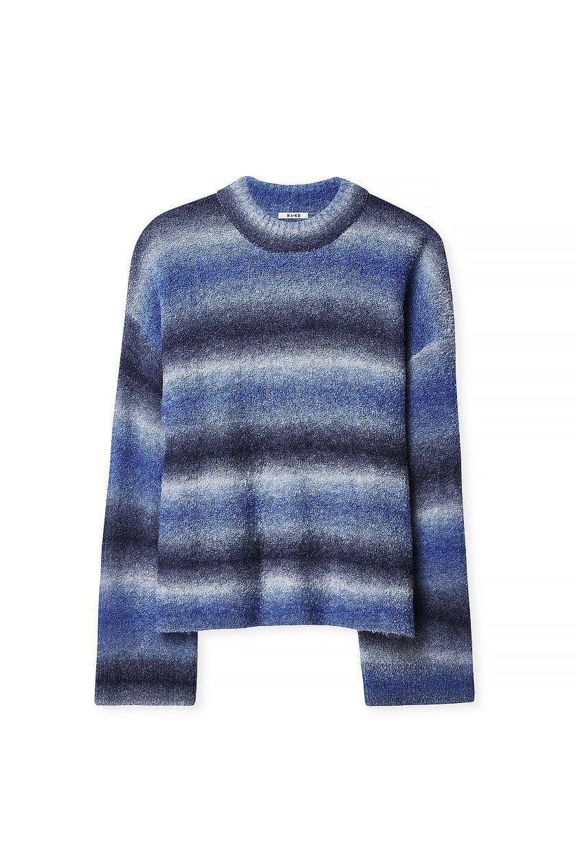 Ombre Knitted Oversized Sweater Product Image
