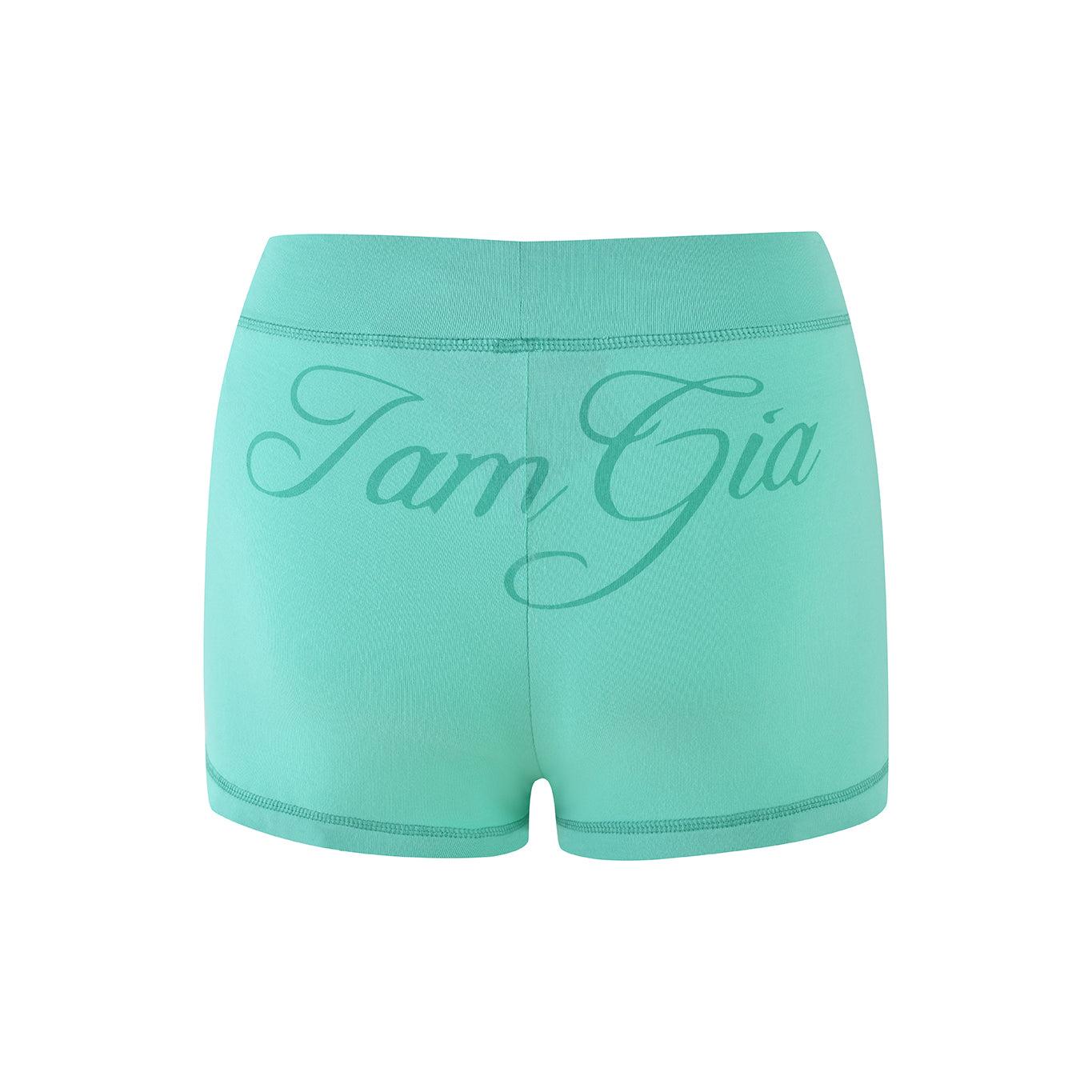 BLARE SHORT - GREEN : TURQUOISE : TEAL Product Image