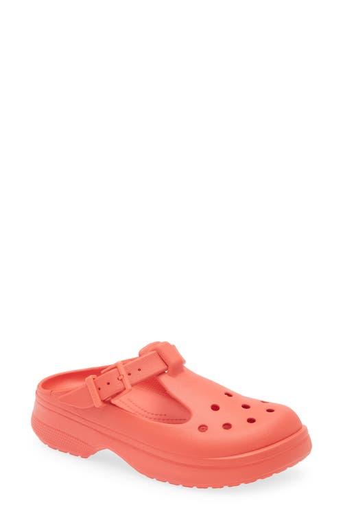 CROCS Gender Inclusive Classic Mary Jane Clog in Cherry Red at Nordstrom, Size 10 Women's Product Image